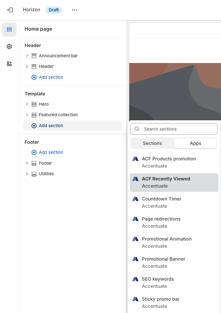 Recently Viewed Products: Step 4: Insert the “ACF Recently Viewed” block where you want the viewed product cards to appe