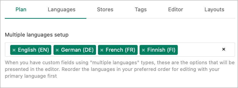 Multi-language Text: Translating content to other languages