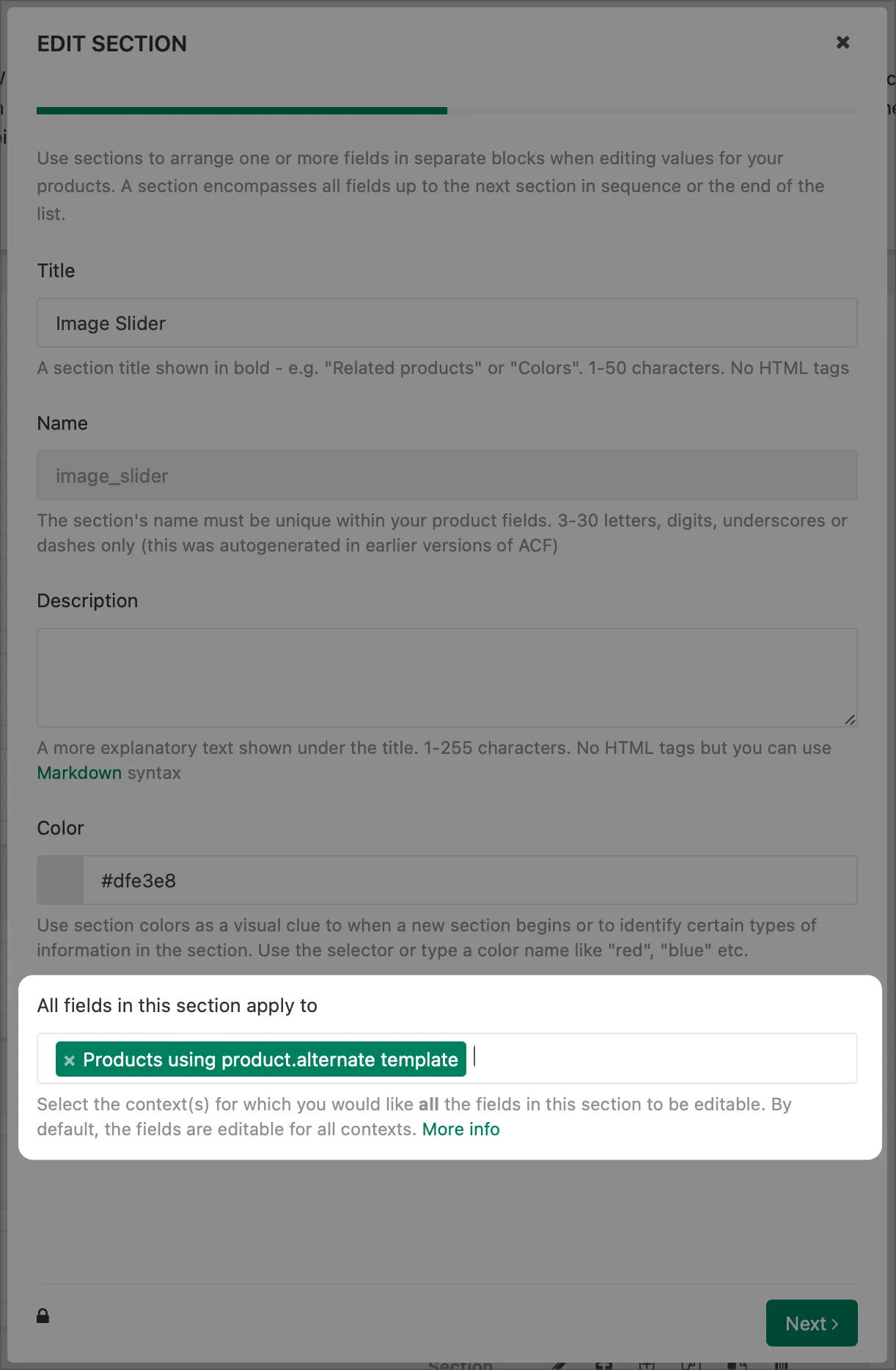 Why are none of my fields showing in the editor? screenshot