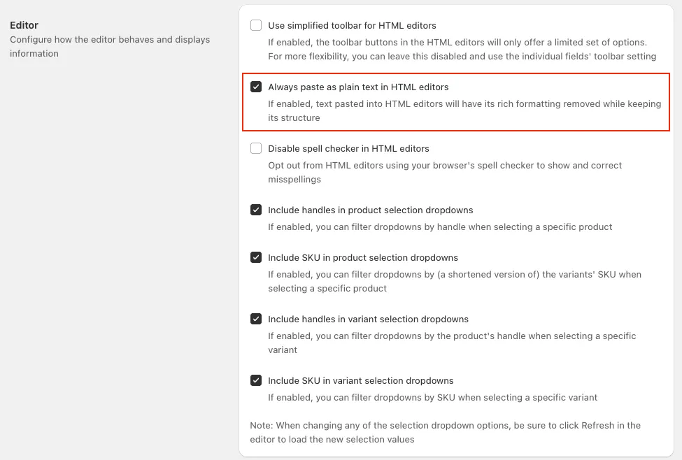 HTML: paste plain html
