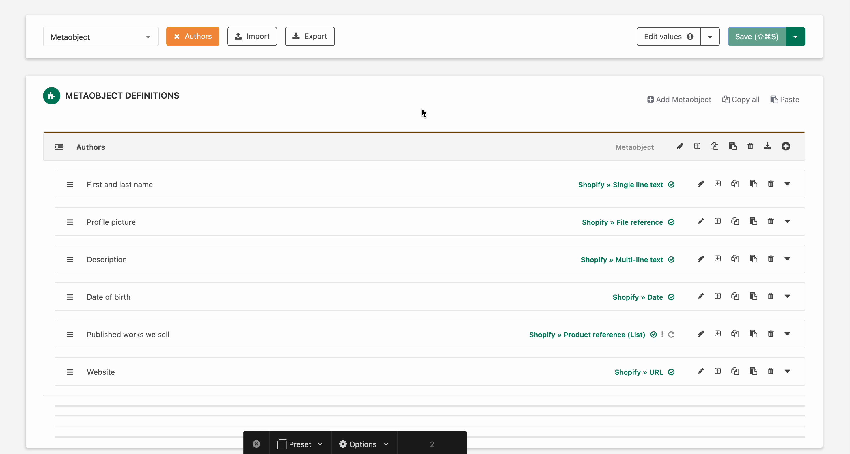 Displaying Metaobjects on your storefront: Displaying Metaobjects using liquid code