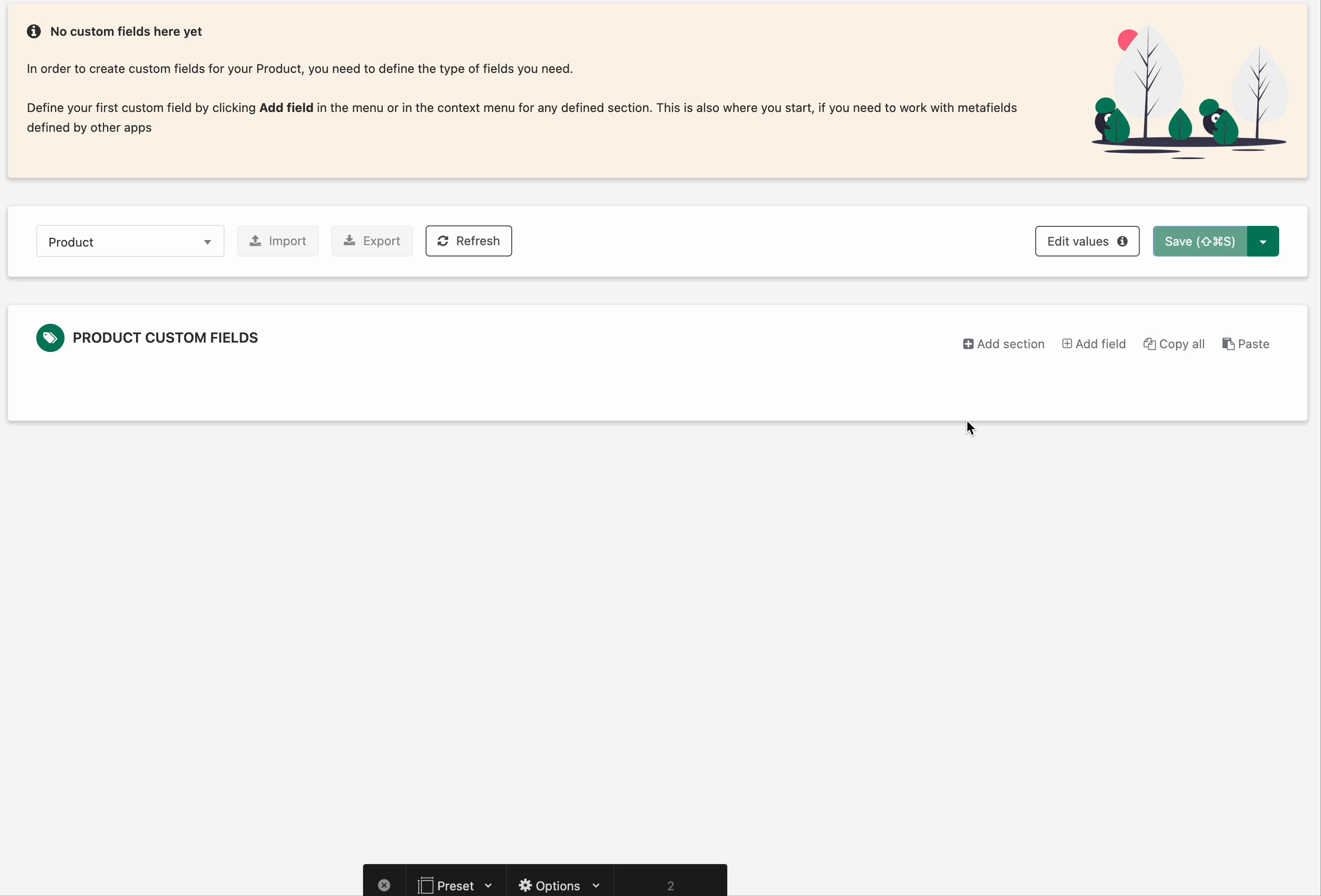 Displaying Metaobjects on your storefront: Creating a reference