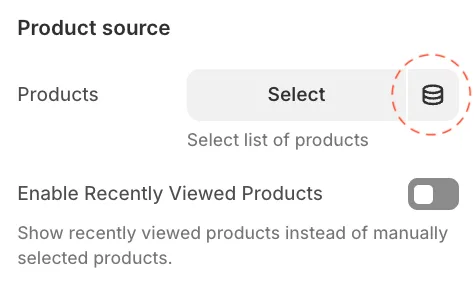 Products promotion: Step 4 — Configure the Products Promotion theme block